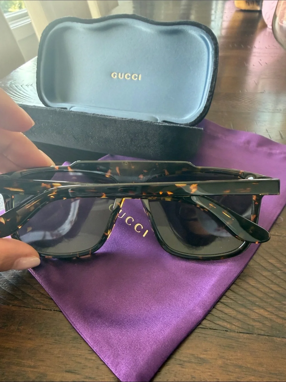 NEW! Gucci Tortoiseshell Frame Sunglasses